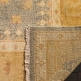 thumbnail image 4 of Safavieh  Couture Hand-knotted Oushak Rivka Traditional Oriental Wool Rug with Fringe Grey/Gold 9' x 12' 9' x 12' Living Room,Bedroom,Dining Room, 4 of 5