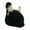 Black Kitten, variant on hengtong Ski Helmet Cover Creative Warm Knitted Helmet Decor for Women Men Winter Gray Kitten