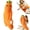 Carrot, variant on Eggplant Mango Carrot Hugging Pillow with Rhythmic Patting and Bluetooth Connectivity Plush Sleep Aid Comfort Companion for Adults Stress Relief