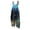 Cyan(Starry Sky), variant on Jumpsuits For Women Plus Size Starry Sky Sleeveless Wide Leg Jumpers Casual Adjustable Strap Jumpsuits Fashion Holiday Overalls Cyan XL