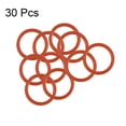 thumbnail image 3 of Uxcell Silicone O-Rings 10mm OD, 8mm Inner Diameter, 1mm Width, Seal Gasket Red 30pcs, 3 of 3