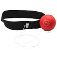 thumbnail image 1 of Almencla Ball Punching Ball Improves Hand-Eye Coordination React Balls Rope with Headband Red Ball 30g, 1 of 8