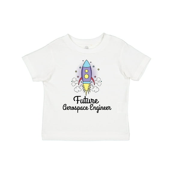 Inktastic Future Aerospace Engineer Rocket Girls Toddler T-Shirt