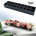 thumbnail image 4 of pitrice Acrylic Flower Vase Rectangular Floral Centerpiece Acrylic Vase for Tabletop Medium, 4 of 9