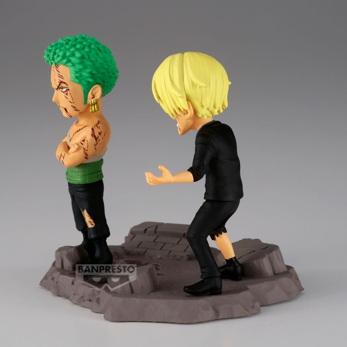 Banpresto - One Piece - World Collectable Figure: Log Stories - Roronoa Zoro & Sanji "...NOTHING...AT ALL!!!!"