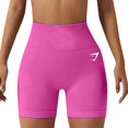 thumbnail image 1 of WILLBEST Pantalones Cortos de Yoga Casuales de Moda para Mujer, Cintura Alta, Moldeadores Corporales, Pantalones Deportivos Elásticos para Entrenamiento Físico Y Comodidad Activa. Mediana, 1 of 8