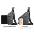 thumbnail image 6 of Kyusrd Men's Chest Bag Shoulder Bag Messenger Bag Shoulder Bag Travel Chest Bag Casual Backpack For Traveling, Hiking, 6 of 9