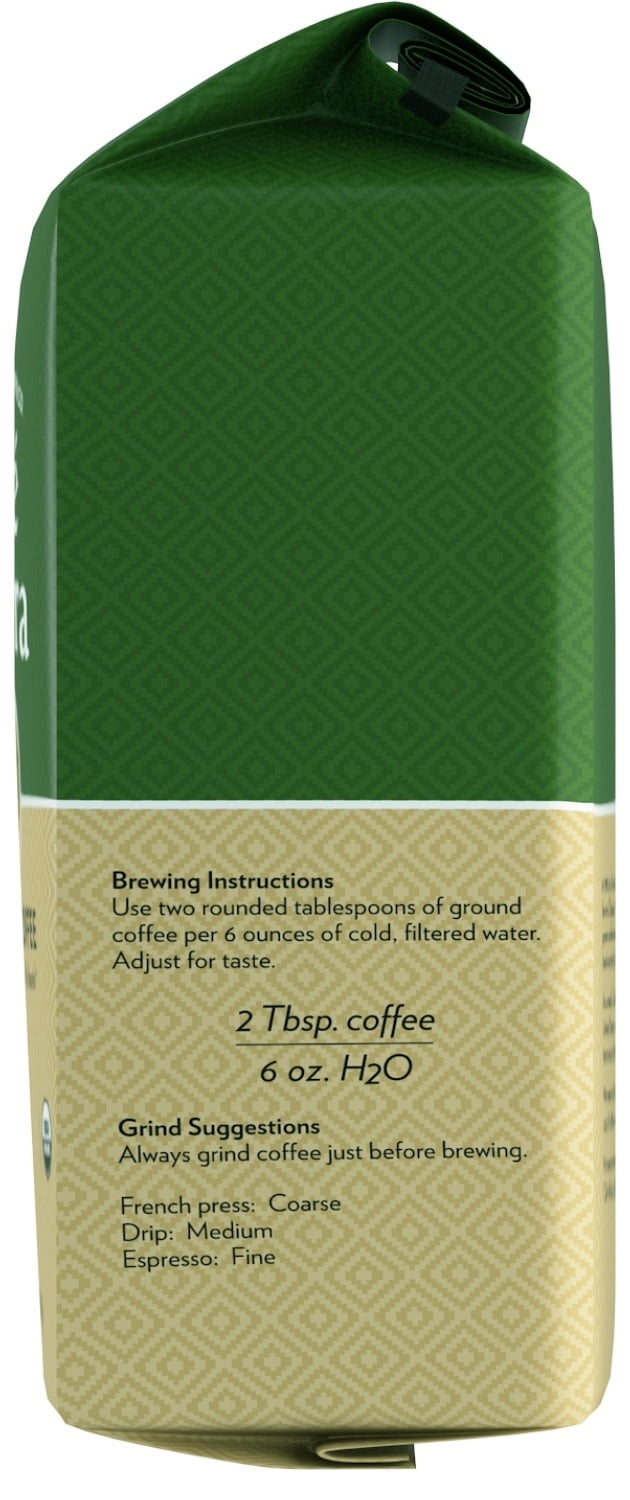Café Altura, French Roast, Organic, Ground Coffee, 10 oz Bag (Pack of 3)