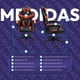 thumbnail image 3 of Silla Gamer Ergonomica Reclinable Titano Rojo 6.49 pulg, 3 of 6
