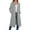 GY2, variant on Wang6 Womens Plus Size Full Zip Hooded Cardigan Black Long Sleeve Long Coat Jacket Lightweight Hoodies Loose Fit Fall Long Outwear Tops with Pocket WH2 XL