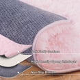 thumbnail image 6 of Janvonne Area Rugs for Doorway,2x3ft Non Skid Shaggy Carpets for Entrance hall, Entrance, Home Decor Aesthetics,Pink, 6 of 8
