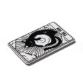 thumbnail image 3 of 30 pc Tarot Theme Printed Acrylic Pendants Rectangle with Cat Pattern Charms The Sun XIX 39x24x2.5mm Hole: 1.8mm, 3 of 3