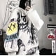 thumbnail image 3 of Sudadera con Capucha Estampada Graffiti Estilo Coreano, 3 of 3