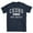 Navy, variant on Cedro New Mexico Classic Established Men's Cotton T-Shirt