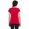 thumbnail image 2 of Gildan G64Vl Ladies' Softstyle Fitted V-Neck T-Shirt, 2 of 2