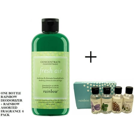 - Rainbow Fresh Air Deodorizer + Rainbow Assorted Fragrance scents
