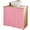 Pink, variant on Green Small Cabinet Curtains 10"W x 11"L, Solid Color Simple Abstract Fashion Light Color Sink Skirt Dust-Proof Short Curtain for Bathroom Vanity Storage Cubby Desk, Self Adhesive Privacy Drapes