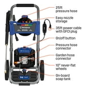 Westinghouse 3400 Max PSI, 2.0 Max GPM Electric Pressure Washer with Brushless Motor, 5 Nozzles & Soap Tank