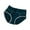 Blue2, variant on yunLCZ Women's Cotton Underwear High Waist Women's Cotton Underwear High Waist Elastic Briefs Soft Underwear Breathable Women's Underwear Wasit Hipster Brief Panties for Ladies