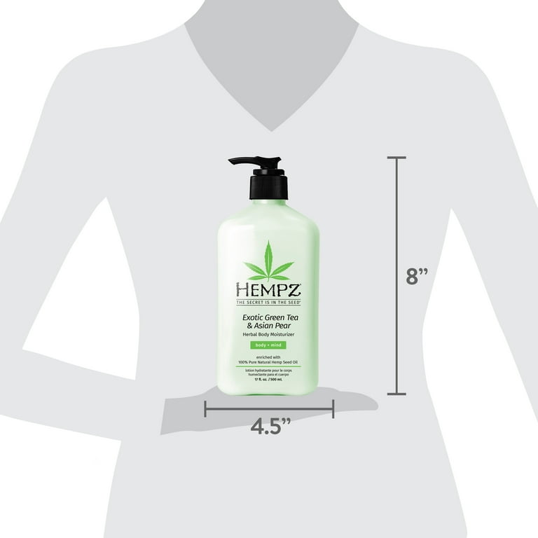 Hempz, Exotic Green Tea & Asian Pear Herbal Body Moisturizer, 17