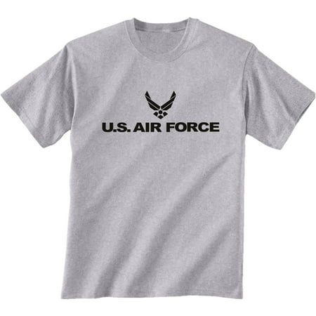 Air Force Short Sleeve T-Shirt in gray