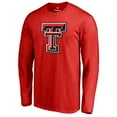 thumbnail image 2 of Men's Red Texas Tech Red Raiders Primary Logo Long Sleeve T-Shirt, 2 of 3