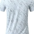 thumbnail image 4 of Tops para hombre, blusas y camisas de cuello redondo y manga corta para hombre Tops de cuello redondo y manga corta para hombre Ropa casual de moda europea Blusas para correr y entrenar Camisas Blusa, 4 of 8
