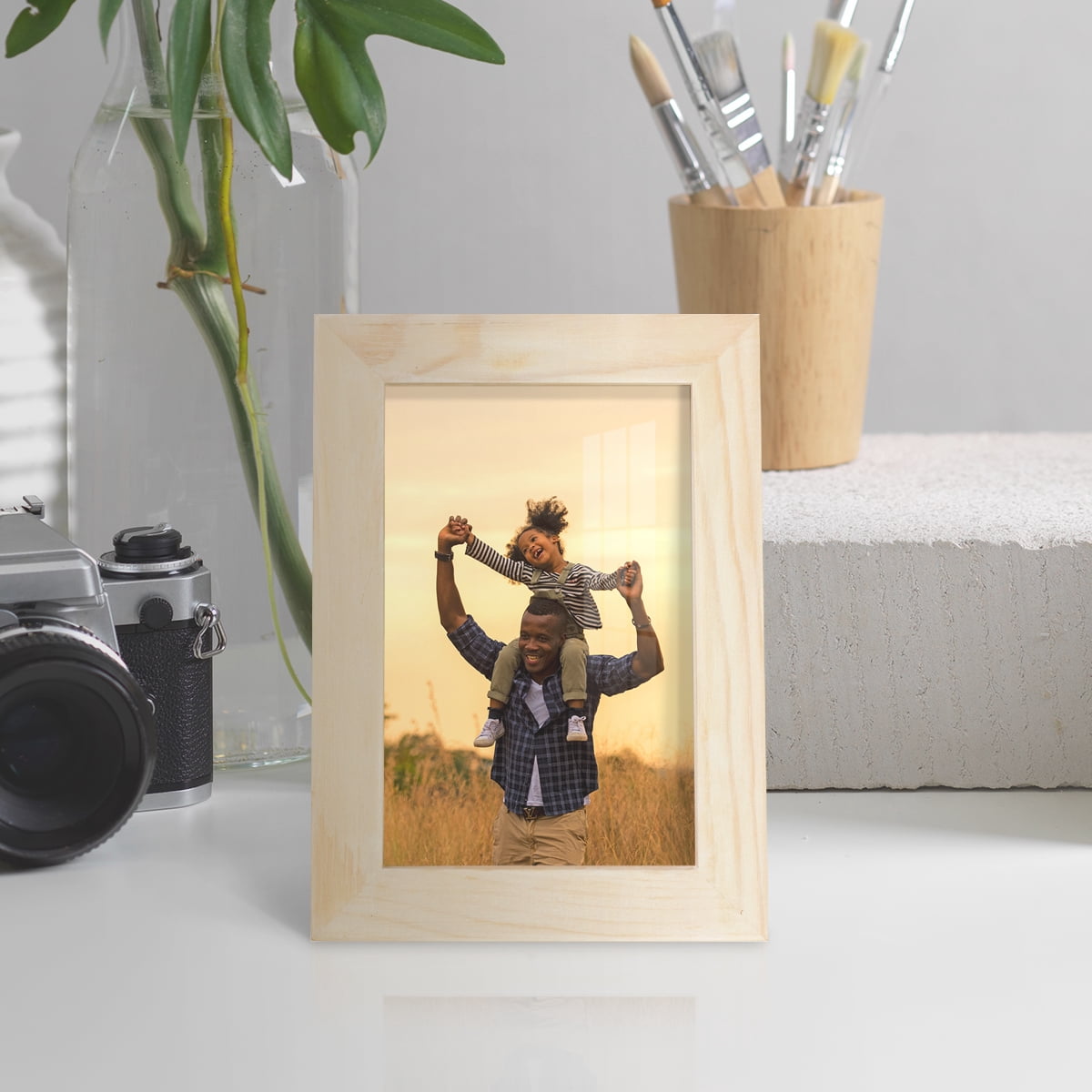 4x6 Wood Grain Picture Frame - Palo Santo
