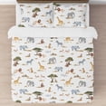 thumbnail image 5 of Sweet Jojo Designs Jungle Multicolor Full/Queen Bed Comforter 3 Piece Bedding Set - 3 Piece, 5 of 6