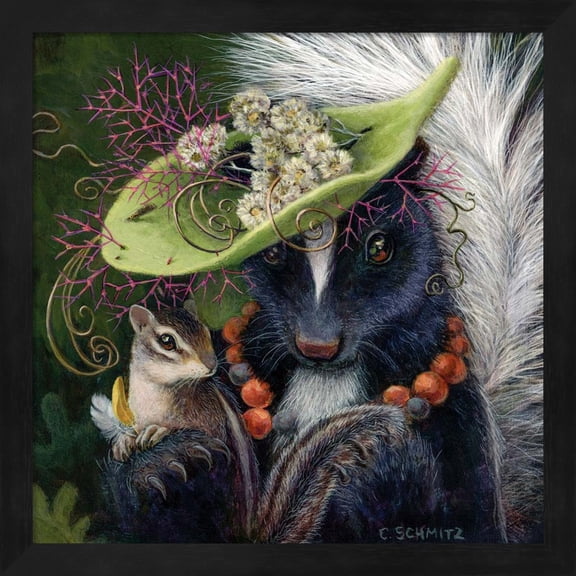 Great Art Now The Hat Maker by Carolyn Schmitz, Framed Wall Art, 13.25W x 13.25H