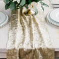 thumbnail image 2 of Weddingstar Velvet Table Runner - Champagne Gold, 2 of 2