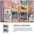 thumbnail image 4 of facefd Étagère de Rangement pour Jouets avec Roues Boîte de Rangement Multifonctionnelle à 2 Niveaux pour Cuisine, 4 of 9