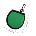 thumbnail image 2 of HONMEET Portable Neoprene Golf Ball Bag Green with Convenient Hook Durable Protective Cover for Golf Storage, 2 of 7