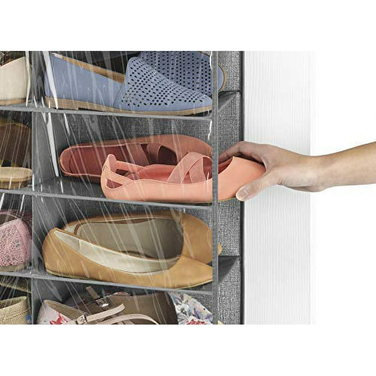 Whitmor Shoe Racks and Shoe Organizers Gray - Compact Closet Shelf - Yahoo  Shopping