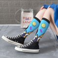 thumbnail image 5 of Masiiu Bluey Print Adult Crew socks, Comfortable Novelty Colorful Patterned, Breathable, Stylish Colorblock for Men Women, 5 of 6