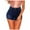 style-02 Dark Blue, variant on Gubotare Womens Jean Shorts Women's Summer Mid Rise Ripped Denim Shorts Stretchy Lifting Jean Shorts (Black,Size XL)