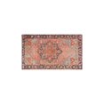 thumbnail image 2 of Kitchen Rugs and Mats Non Skid Washable Bohemian Pink Purple Ethnic Vintage Pattern Carpet Kitchen Mat and Rug Set,Floor Cushion Waterproof Rug,Rubber Backed Area Rugs for Kitchen Laundry, 2 of 7