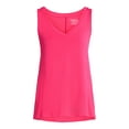 thumbnail image 2 of Time and Tru Women's High Low Jersey Tank Top, Sizes XS-XXXL, 2 of 5