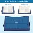 thumbnail image 3 of LapGear Book Pillow, Denim Blue, 3 of 4