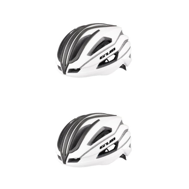 Casco de bicicletas Toystoory Protector de cabeza transpirable ajustable 2Conjunto Blanco