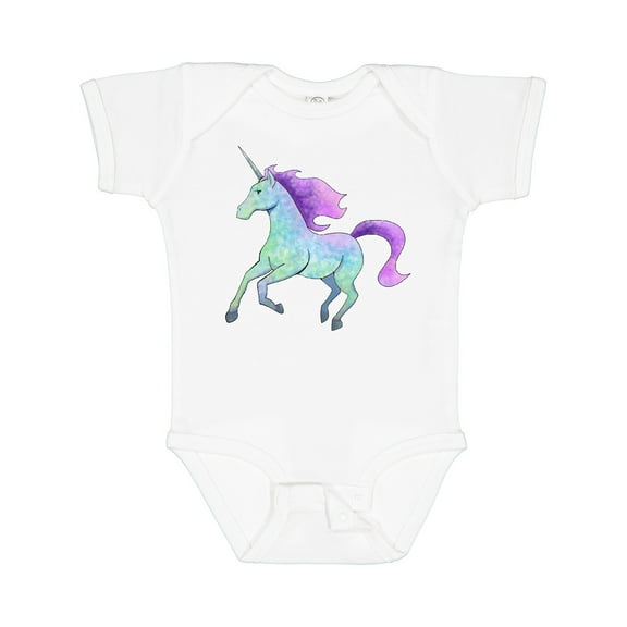 Inktastic Crystal Unicorn Boys or Girls Baby Bodysuit