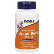 NOW Foods Grape Seed Extract 250Mg 90 Vegetable Capsules