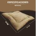 thumbnail image 4 of Cama Para Perro Q Perrón Raza Mediana Color Beige, 4 of 7