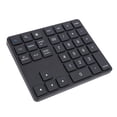 thumbnail image 1 of Cordless Number Pad, 35 Keys 2.4GHz Cordless BT Numeric Keypad Rechargeable Ultra Silent External Numeric Pad for OS X Laptop Desktop Smartphone, 1 of 7