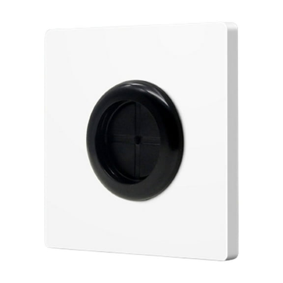 UNTERING Panel Cable Socket With Rubber Pad Wall Panel With Outlet Hole Decorative Cable-Organizer Adhesive Outlet Hole Panel