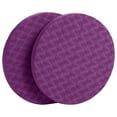thumbnail image 1 of Esterilla de yoga redonda shamjiam Alfombrillas redondas para yoga con rodilleras 2 piezas violeta, 1 of 8