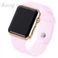 thumbnail image 2 of Reloj con correa rosa LED 2022 para mujeres y hombres, pulsera de silicona digital Gao Jiahui unisex, 2 of 2