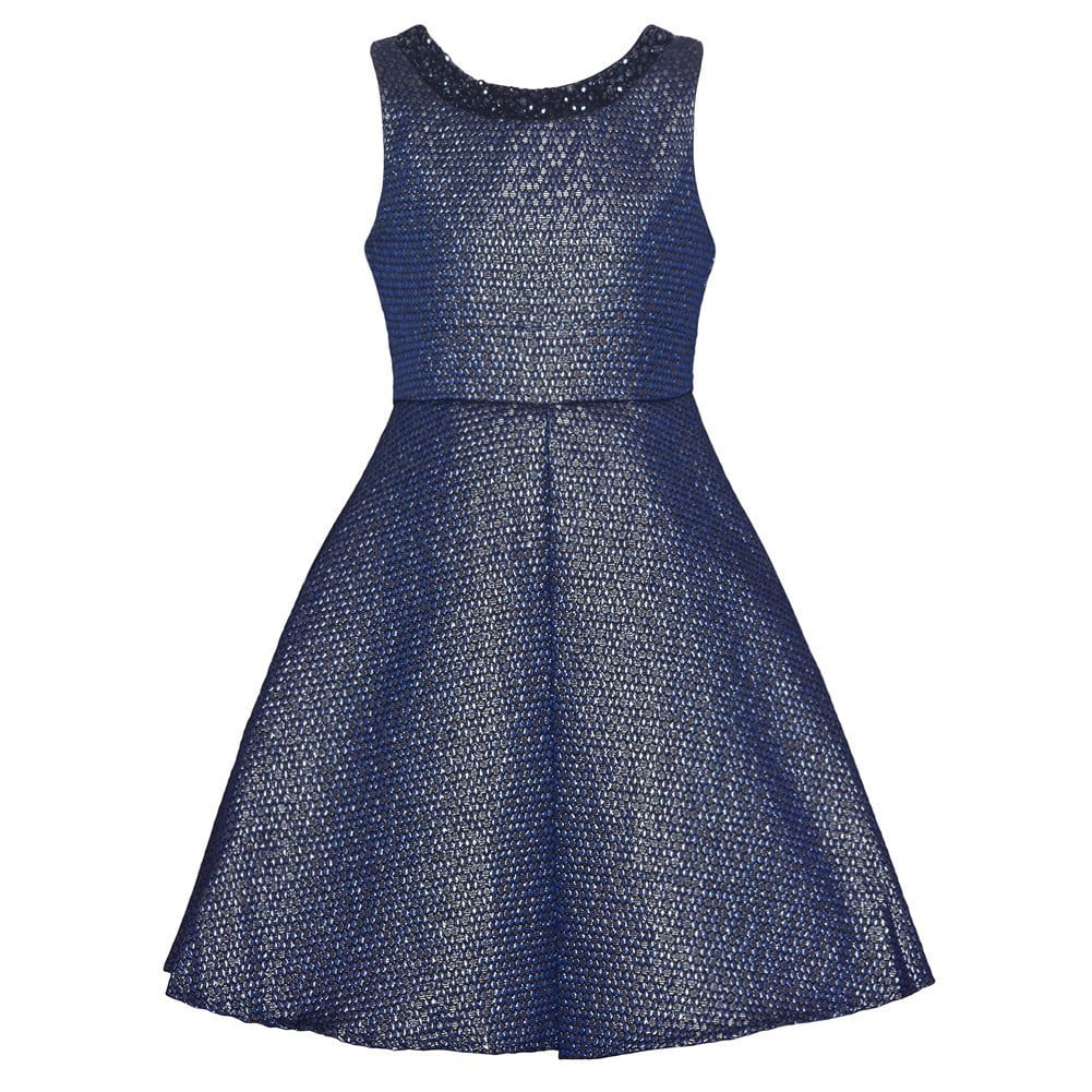 rare editions blue dress