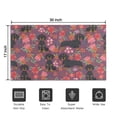 thumbnail image 5 of Dachshund Dog and Flower Floral Door Rugs,Washable Non Slip Door Mats Indoor,Decorative Door Mats,Entry Mat Indoor for Entrance,Bedroom,Kitchen,Bathroom,17"x30", 5 of 6