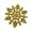 Gold, variant on 24pcs Christmas Silver Snowflake Ornaments Plastic Glitter Snow Flakes Ornaments for Winter Christmas Tree Decorations Size Varies Craft Snowflakes